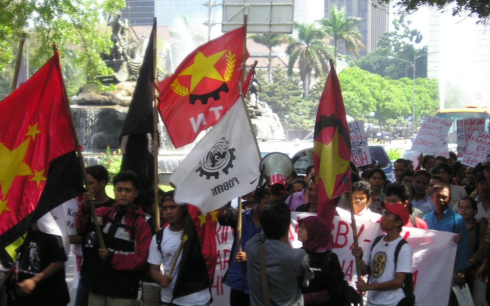 Papernas demonstrators - January 23, 2008 (Papernas)