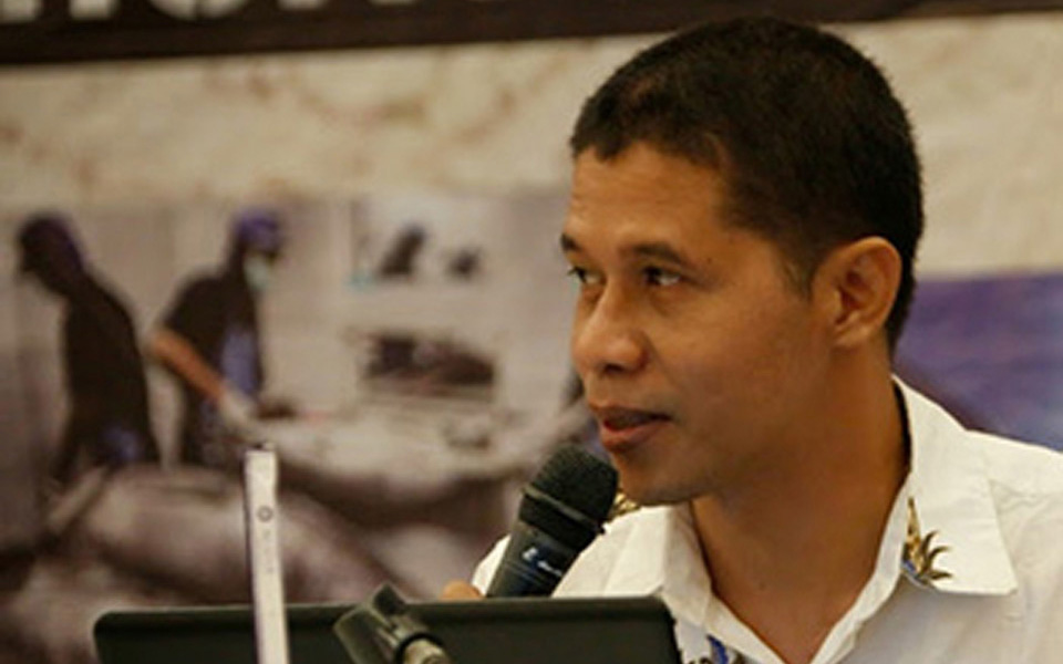 Papernas Preparatory Committee chairperson Dominggus Oktavianus (PRD)