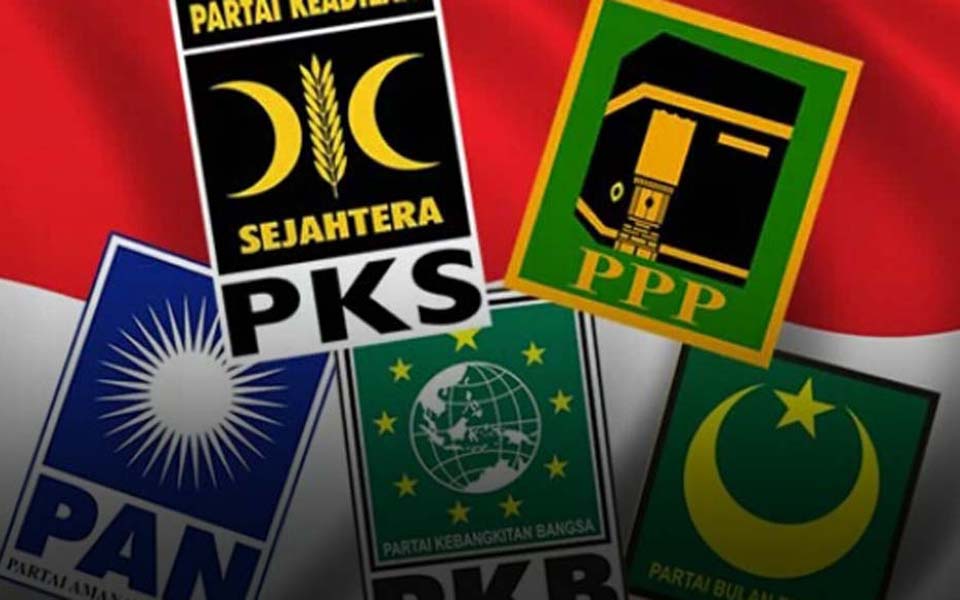 Symbols of Indonesian Islamic based parties (Ini Kata)