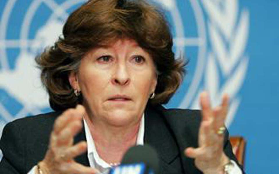 United Nations High Commission for Human Rights Louise Arbour (dw)