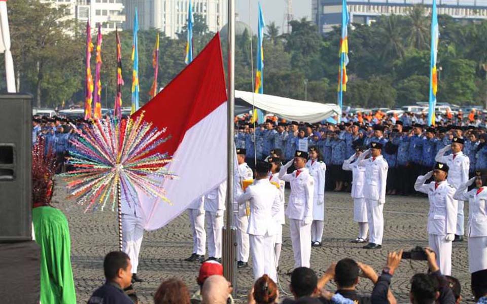 Commemoration of National Awakening Day at National Monument in Jakarta (Antara)