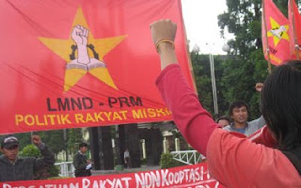 LMND-PRM protest action (Arah Gerak)