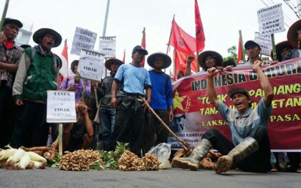 National Peasants Union (STN) action (Berita Jateng)