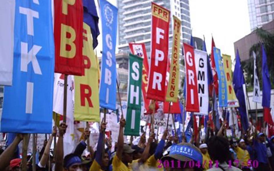 People's Struggle Front and Workers Challenge Alliance rally (atkihongkong)