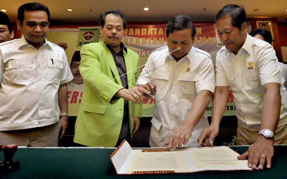 Prabowo Subianto and Bursa Zarnubi sign Mou (Liputan 6)