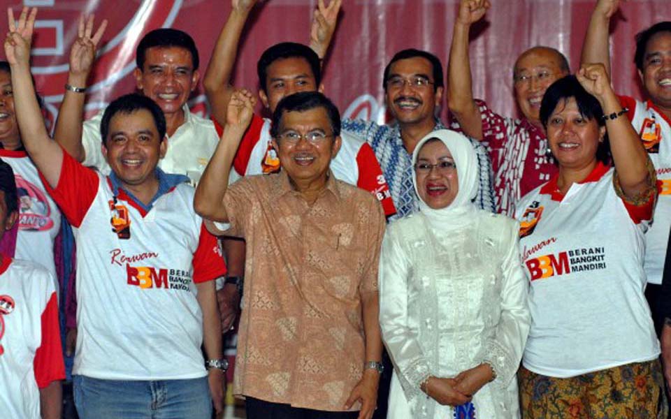 Dita Sari at Relawan BBM Declaration (Kompas)