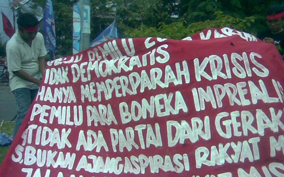 PPRM protest against the 2009 elections - July 21, 2009 (J. Merdeka)