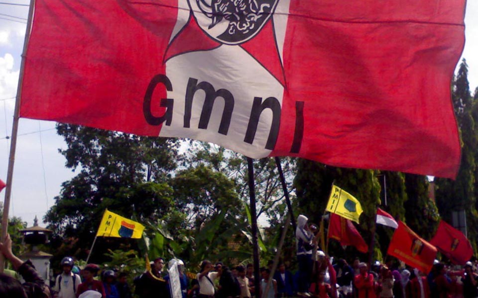 GMNI Students call for SBY-Boediono to resign (GMNI)