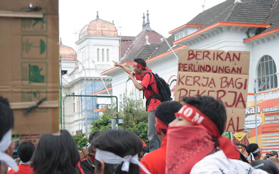 May Day rally in Yogyakarta - May 1, 2011 (Sita Saja)