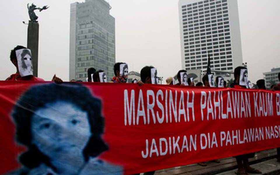 Protest action in Jakarta commemorating murder of Marsinah (3.bp)