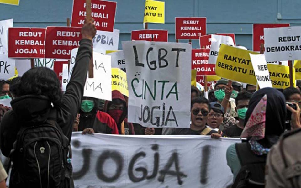 Rally against intolerance in Yogyakarta (Tempo)