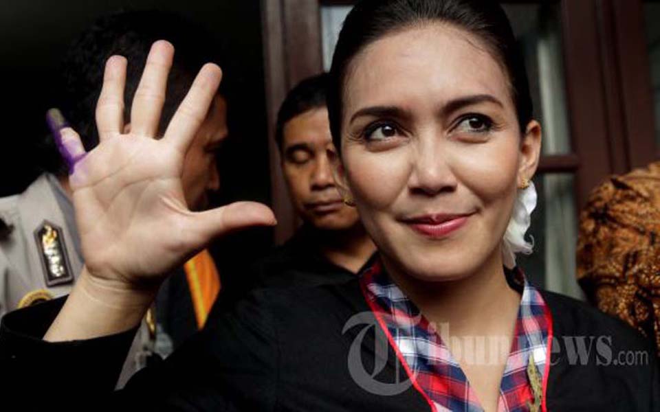 Indonesian Democratic Party of Struggle (PDI-P) politician Rieke Diah Pitaloka