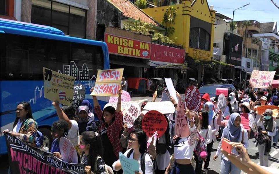 IWD rally in Yogyakarta - March 8, 2017 (KPO-PRP Yogya)