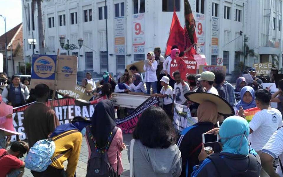 IWD rally in Yogyakarta - March 8, 2017 (KPO-PRP Yogya)