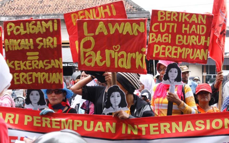 IWD rally in Yogyakarta highlights child marriage, sexual violence