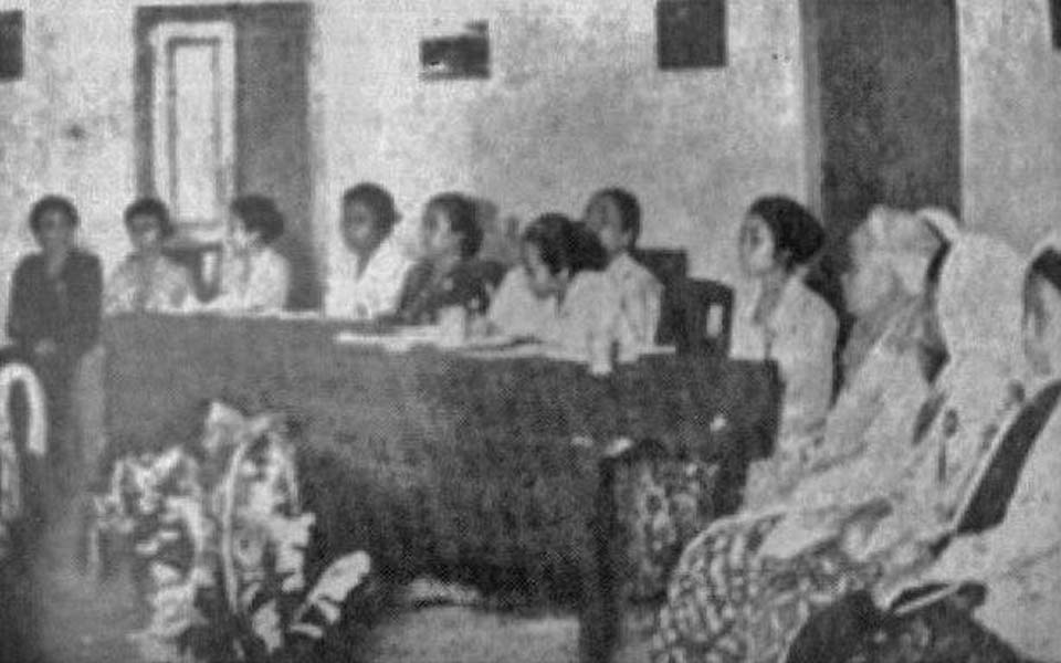 First Women’s Congress in Yogyakarta – December 22, 1928 (Repro)