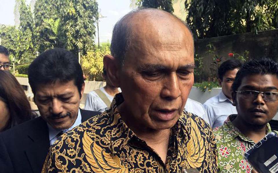 Former Kostrad commander Kavilin Zen speaks to reporters - Undated (CNN)