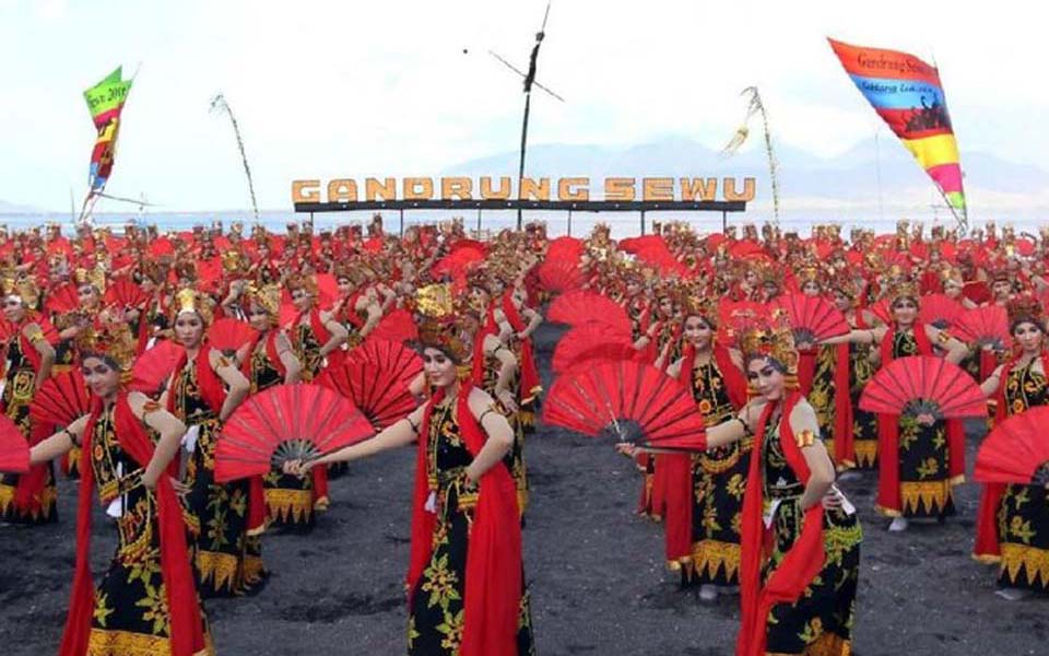 Gandrung Sewu Festival in Banyuwangi (Dok Kemenpar)