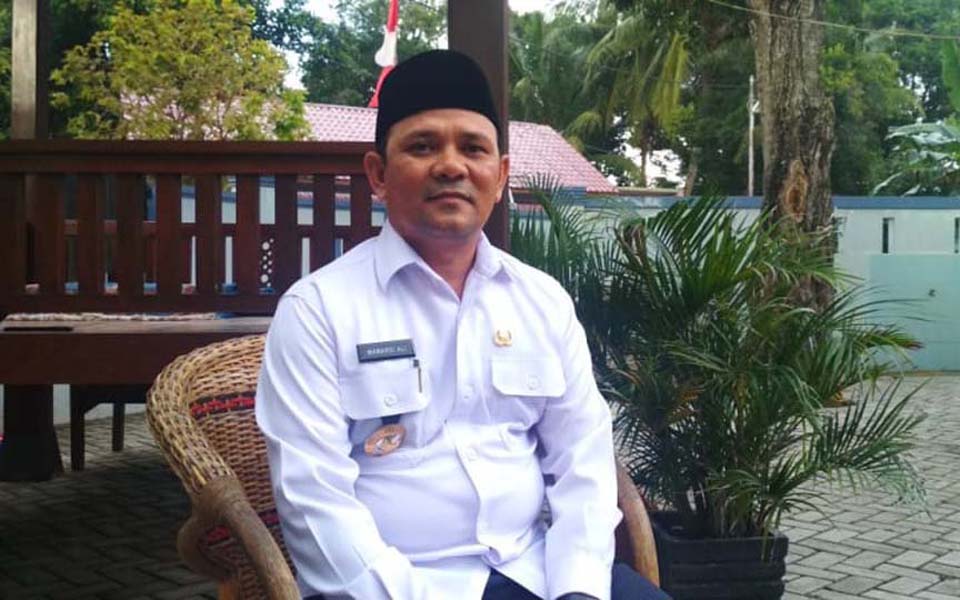 Greater Aceh regent Mawardi Ali (Kumparan)