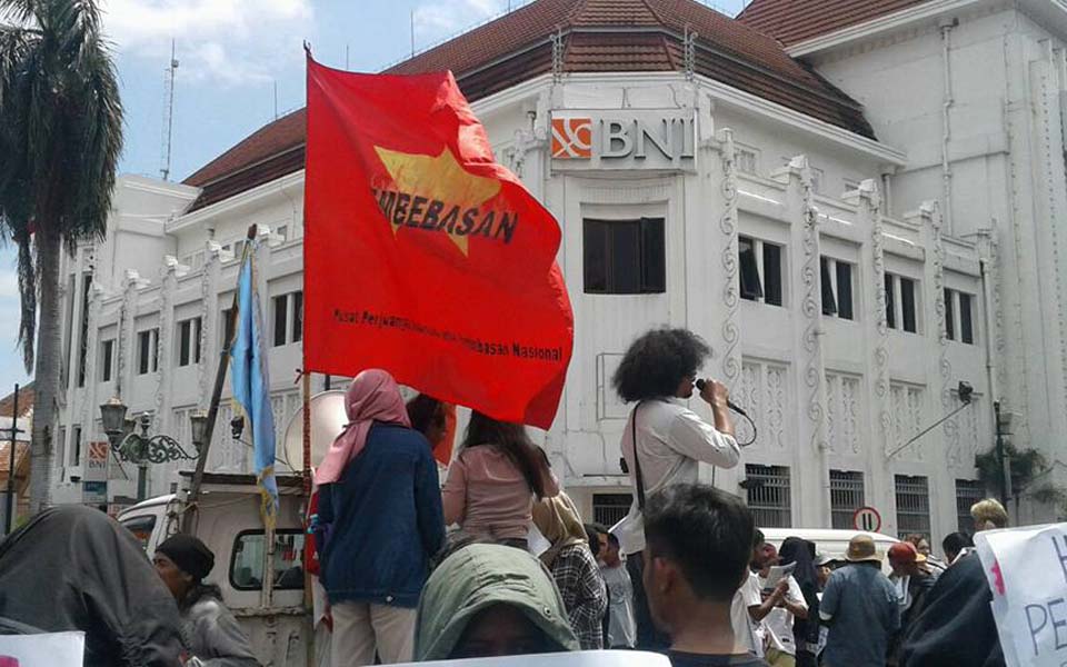 IWD rally at zero kilometre point in Yogyakarta - March 8, 2018 (Rico Tude)