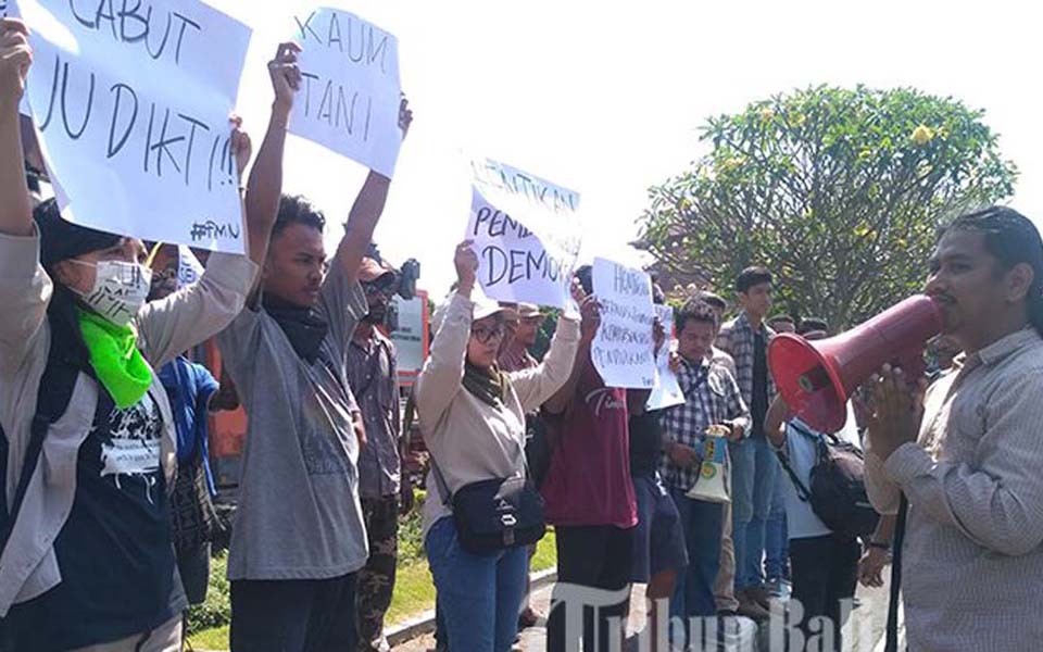 People's Global Conference rally against IMF-World Bank meeting - October 5, 2018 (Tribune)