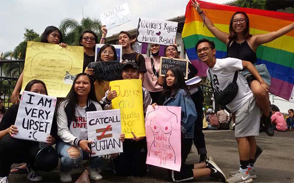 Women's March in Bandung - March 4, 2018 (Tribune)