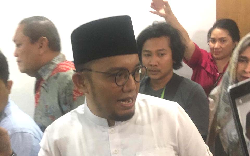 BPN Coordinating Spokesperson Dahnil Anzar Simanjuntak (Detik)