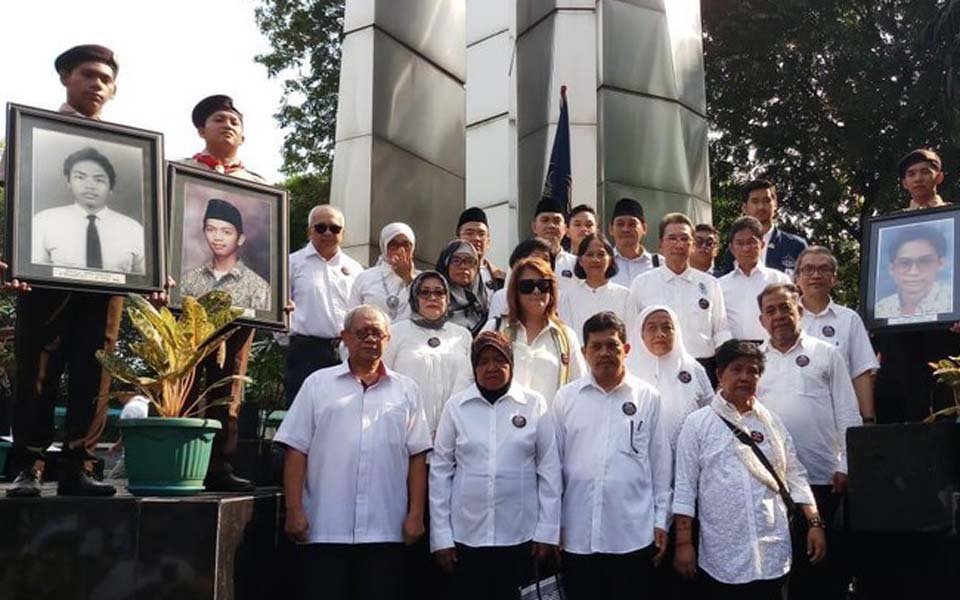 Commemoration of Trisakti student shootings – May 12, 2019 (Detik)