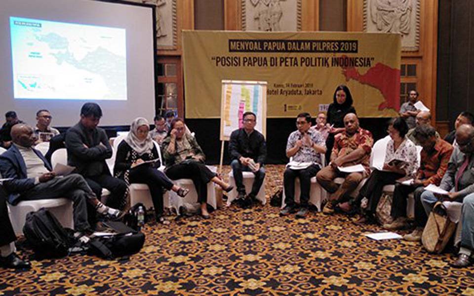 Discussion on Papua at Aryaduta Hotel – February 14, 2019 (RMOL)