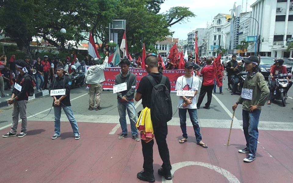FSPMI workers rally at governor’s office – May 1, 2019 (iNews)