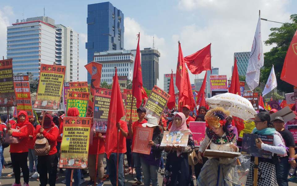 IWD rally in front of State Palace – March 8, 2019 (VOA)