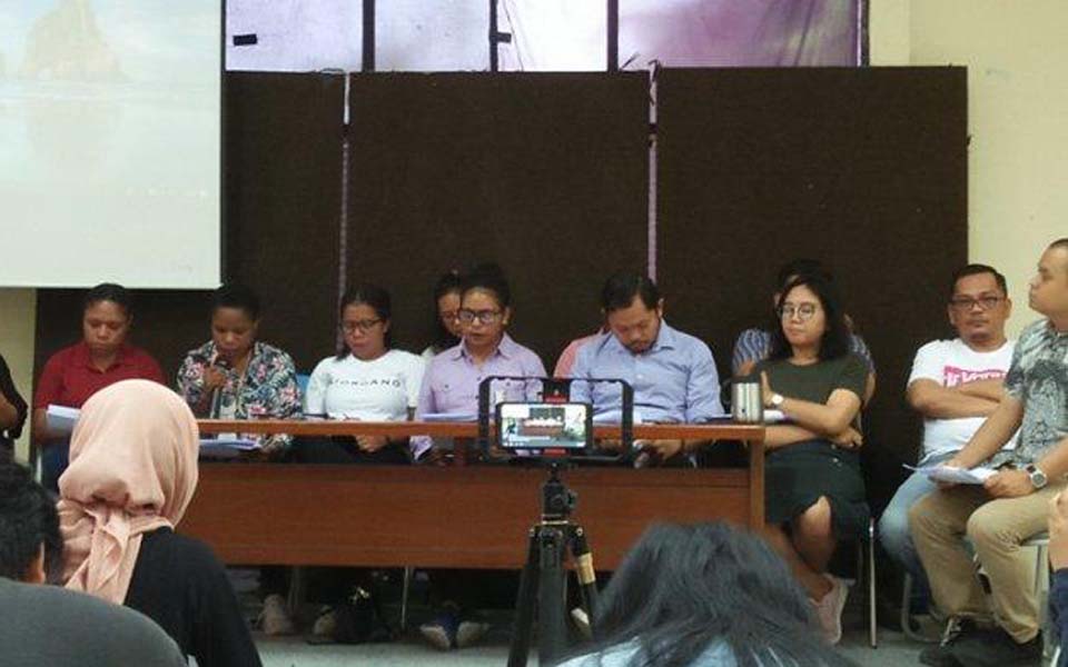 Papua activists’ families and legal team give press conference – November 19, 2019 (Tribune)