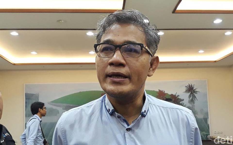 PDI-P politician Budiman Sudjatmiko (Detik)