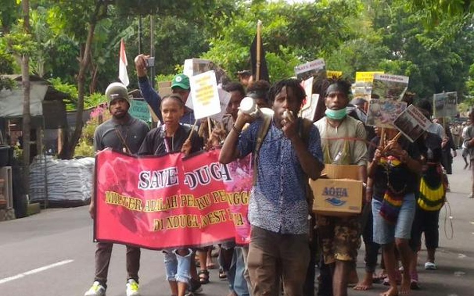 ‘Save Nduga’ rally in Denpasar Bali – January 18, 2019 (Berita Bali)