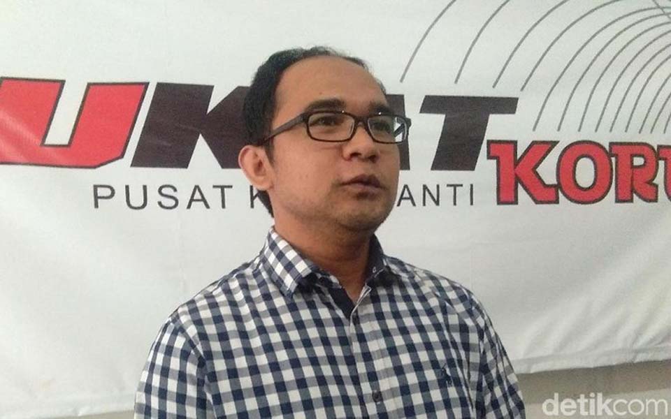 UGM Anti-Corruption Centre Chairperson Oce Madril (Detik)