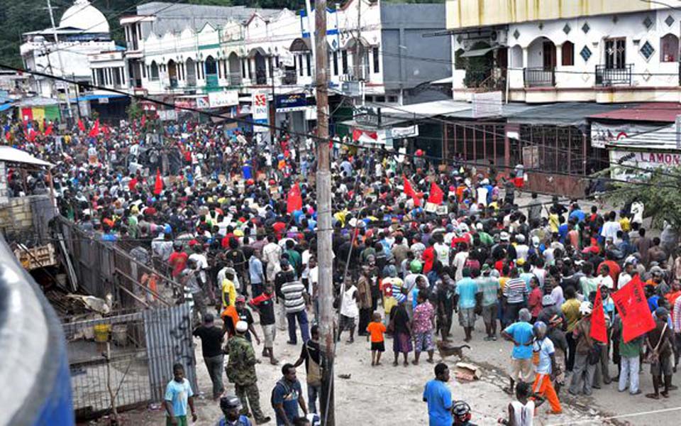 West Papua National Committee rally – Undated (Antara)